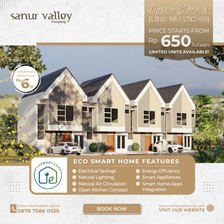Nusa Dua 3 Eco Smart Home
